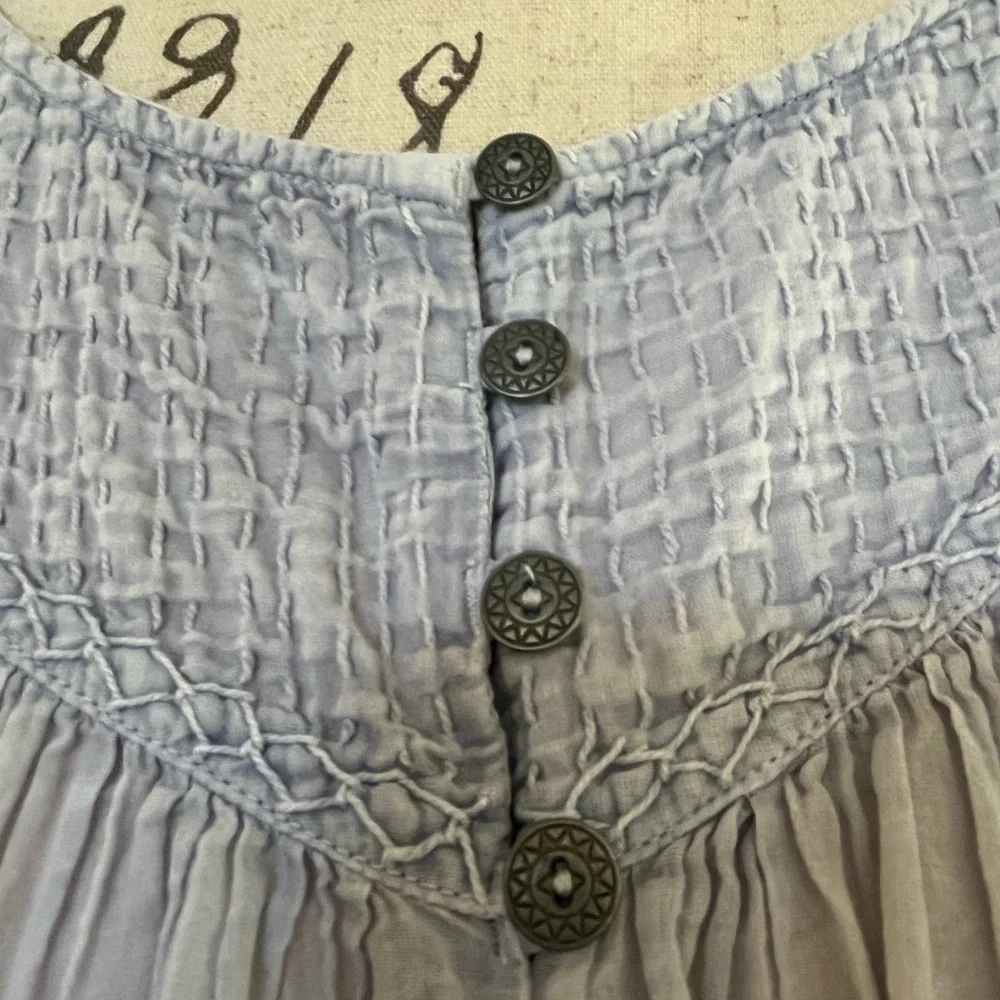 Free People Lilac Colored Cool Meadow Top. Women’s Size L. - Picture 3 of 13
